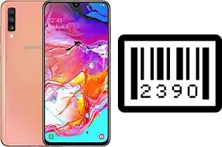 Comment voir le numéro de série sur Samsung Galaxy A70