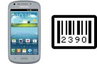 Comment voir le numéro de série sur Samsung Galaxy Axiom R830