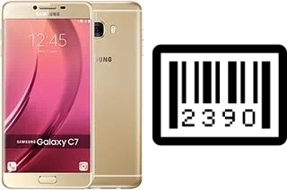 Comment voir le numéro de série sur Samsung Galaxy C7