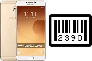 Comment voir le numéro de série sur Samsung Galaxy C9 Pro