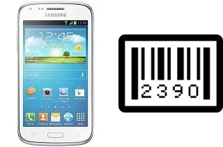 Comment voir le numéro de série sur Samsung Galaxy Core I8260