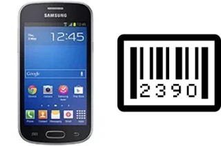 Comment voir le numéro de série sur Samsung Galaxy Fresh S7390