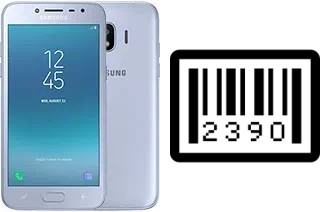 Comment voir le numéro de série sur Samsung Galaxy J2 Pro (2018)