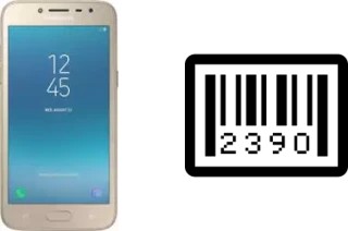 Comment voir le numéro de série sur Samsung Galaxy J2 Pro