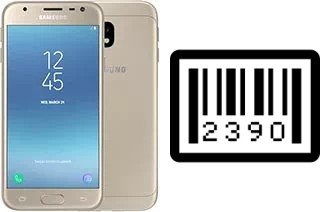 Comment voir le numéro de série sur Samsung Galaxy J3 (2017)