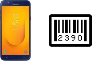 Comment voir le numéro de série sur Samsung Galaxy J7 Duo (2018)