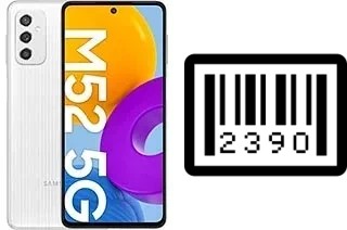 Comment voir le numéro de série sur Samsung Galaxy M52 5G