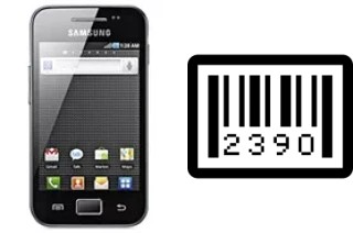 Comment voir le numéro de série sur Samsung Galaxy Ace S5830