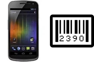 Comment voir le numéro de série sur Samsung Galaxy Nexus I9250