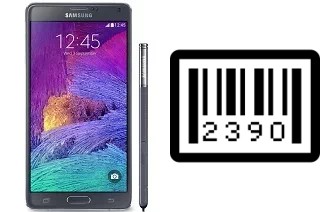 Comment voir le numéro de série sur Samsung Galaxy Note 4