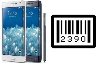 Comment voir le numéro de série sur Samsung Galaxy Note Edge