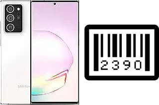 Comment voir le numéro de série sur Samsung Galaxy Note20+ 5G