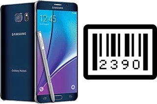 Comment voir le numéro de série sur Samsung Galaxy Note5 (USA)