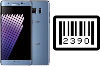 Comment voir le numéro de série sur Samsung Galaxy Note7