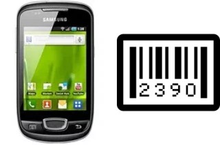 Comment voir le numéro de série sur Samsung Galaxy Pop Plus S5570i