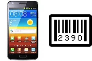 Comment voir le numéro de série sur Samsung I929 Galaxy S II Duos