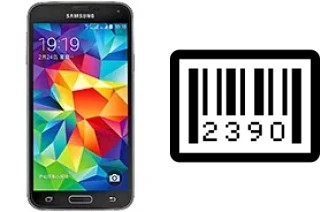 Comment voir le numéro de série sur Samsung Galaxy S5 Duos