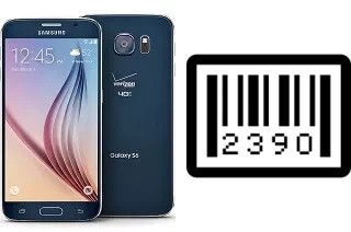 Comment voir le numéro de série sur Samsung Galaxy S6 (USA)