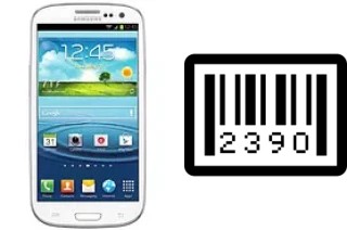 Comment voir le numéro de série sur Samsung Galaxy S III CDMA