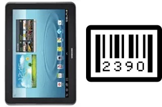 Comment voir le numéro de série sur Samsung Galaxy Tab 2 10.1 CDMA