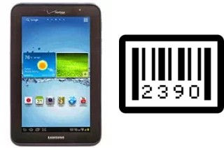 Comment voir le numéro de série sur Samsung Galaxy Tab 2 7.0 I705