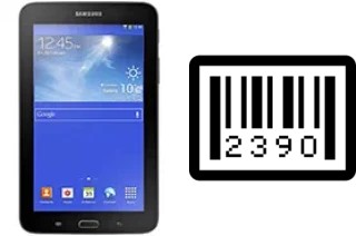 Comment voir le numéro de série sur Samsung Galaxy Tab 3 Lite 7.0 3G