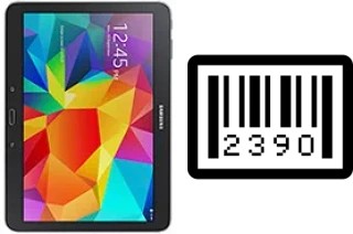 Comment voir le numéro de série sur Samsung Galaxy Tab 4 10.1 3G