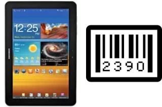 Comment voir le numéro de série sur Samsung Galaxy Tab 8.9 P7310