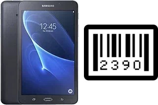 Comment voir le numéro de série sur Samsung Galaxy Tab A 7.0 (2016)