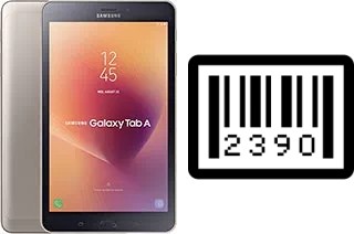 Comment voir le numéro de série sur Samsung Galaxy Tab A 8.0 (2017)