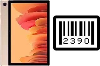 Comment voir le numéro de série sur Samsung Galaxy Tab A7 10.4 (2022)