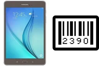 Comment voir le numéro de série sur Samsung Galaxy Tab A 8.0 (2015)