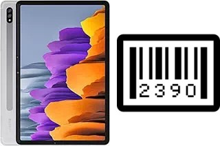Comment voir le numéro de série sur Samsung Galaxy Tab S7