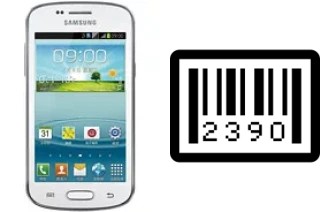 Comment voir le numéro de série sur Samsung Galaxy Trend II Duos S7572