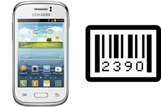 Comment voir le numéro de série sur Samsung Galaxy Young S6310