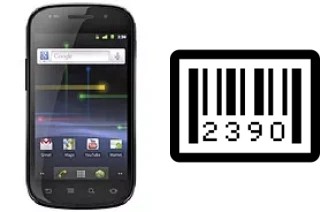 Comment voir le numéro de série sur Samsung Google Nexus S