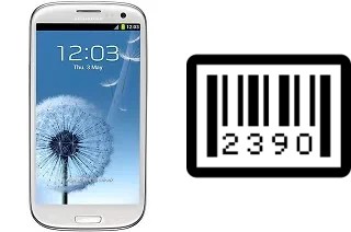 Comment voir le numéro de série sur Samsung I9300I Galaxy S3 Neo