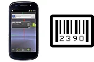 Comment voir le numéro de série sur Samsung Google Nexus S I9020A