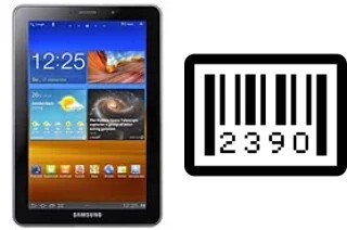 Comment voir le numéro de série sur Samsung P6810 Galaxy Tab 7.7