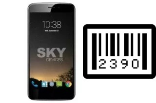 Comment voir le numéro de série sur Sky-Devices Sky Elite 5-5L Plus