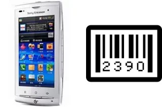 Comment voir le numéro de série sur Sony Ericsson A8i