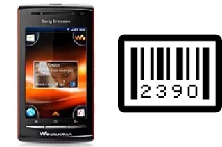 Comment voir le numéro de série sur Sony Ericsson W8