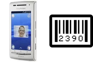 Comment voir le numéro de série sur Sony Ericsson Xperia X8