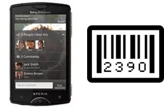 Comment voir le numéro de série sur Sony Ericsson Xperia mini