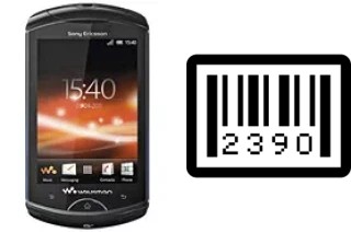 Comment voir le numéro de série sur Sony Ericsson WT18i