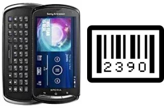 Comment voir le numéro de série sur Sony Ericsson Xperia pro