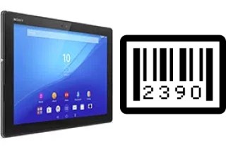 Comment voir le numéro de série sur Sony Xperia Z4 Tablet WiFi