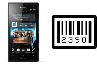 Comment voir le numéro de série sur Sony Xperia acro S