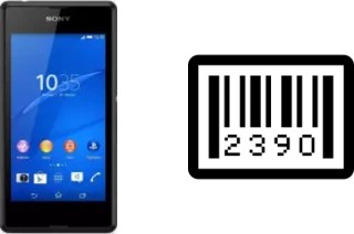 Comment voir le numéro de série sur Sony Xperia E3 4G