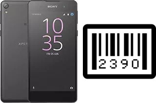 Comment voir le numéro de série sur Sony Xperia E5